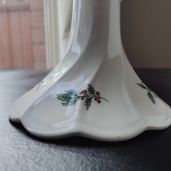 Vintage (80s) | Christmas 🌲🎁 | pair of Nikko 🇯🇵 candle stick holders 🕯️ - Picture 10 of 15